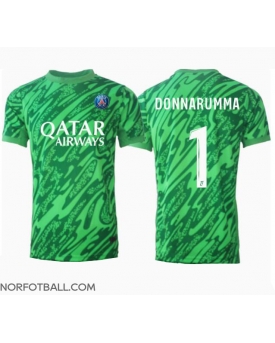 Billige Fotballdrakt Paris Saint-Germain Gianluigi Donnarumma #1 Keeper Replika Hjemmedrakt 2024-25 Kortermet